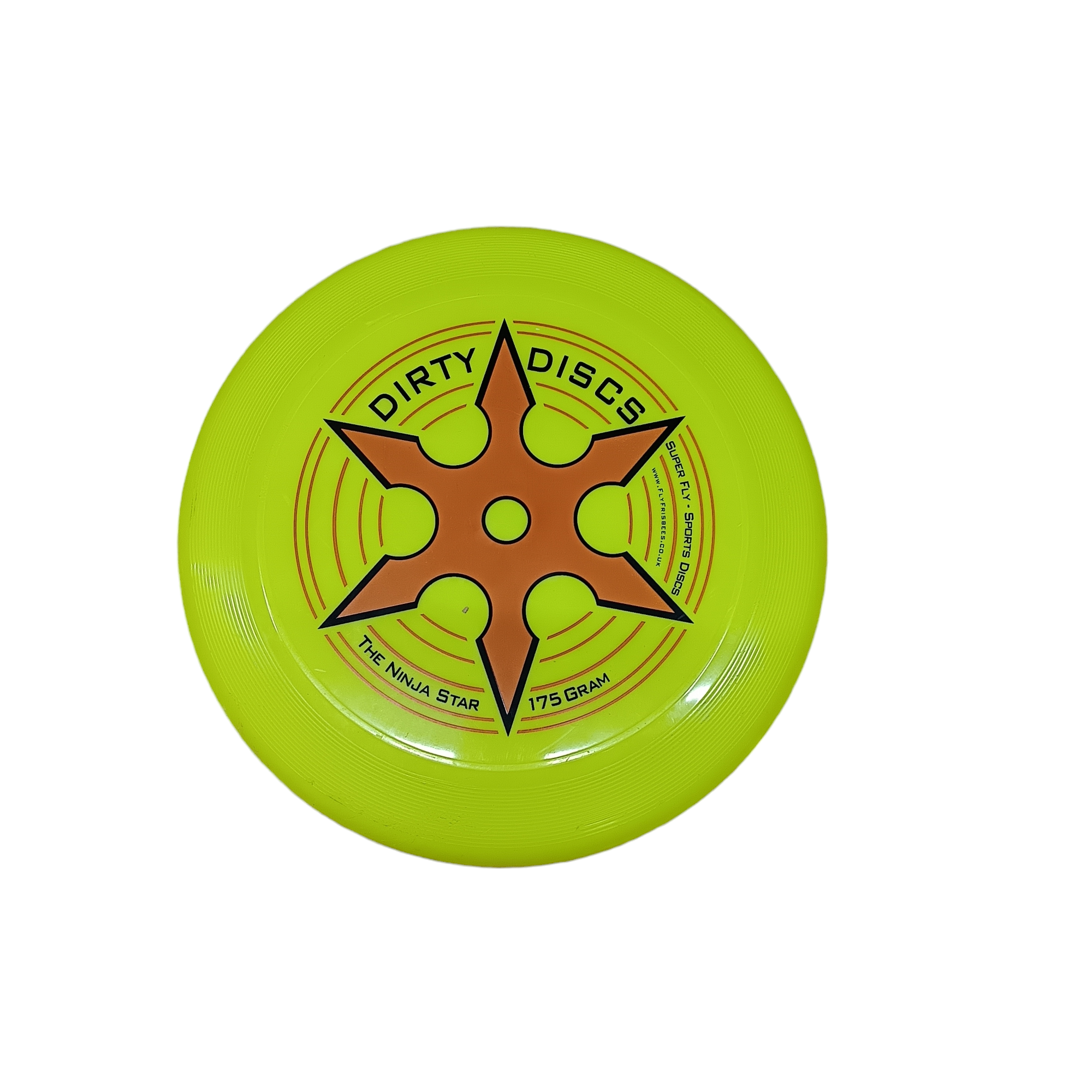 Dirty Disc Ninja Star Flying Sports Disc - 175g - Bargain Basement