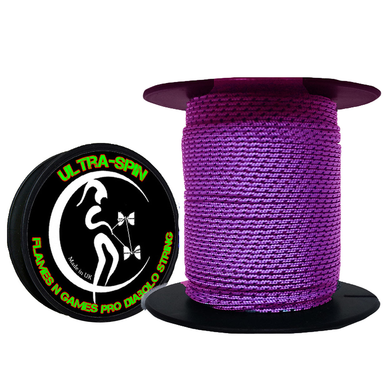 FNG ULTRA-SPIN Pro Diabolo String - 25meter Reels - JWS Europe LTD