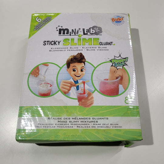 BUKI Mini-Lab Slime Science Kit - Bargain Basement 