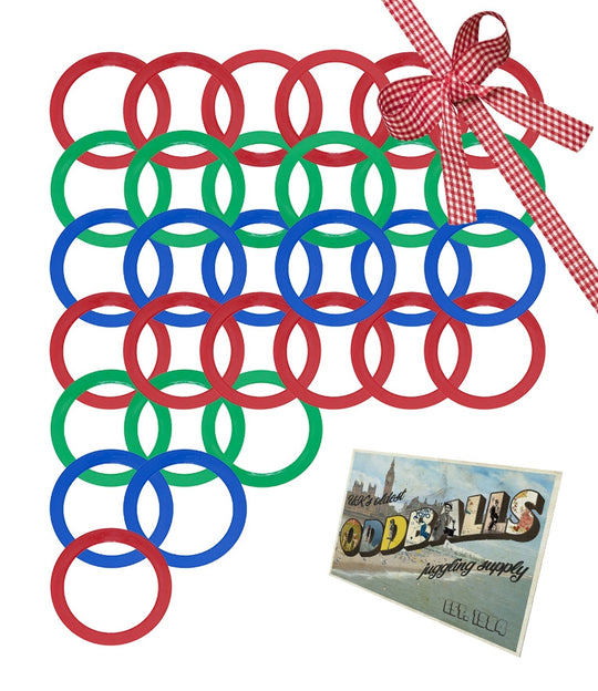 30 Juggle Dream Standard Juggling Ring - POSTCARD - RRP £90.00