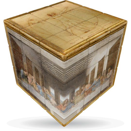 V-Cube 3 x 3 x 3 Leonardo Da Vinci Puzzle Cube