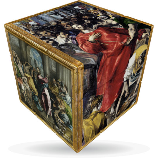 V-Cube 3 x 3 x 3 El Greco Puzzle Cube